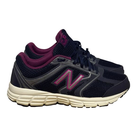 New Balance Shoes - New Balance 470v2 W470LP2 Navy Pink Shoes Women's Size 8 Cushion Sneakers